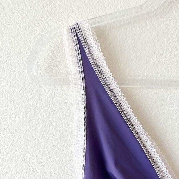 Victoria Secret Deep V Neck Tank Bodysuit - Picture 3 of 8